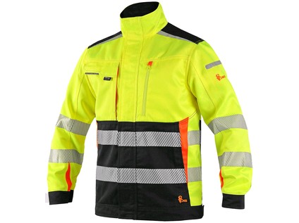 Blůza CXS BENSON výstražná, pánská, žluto-černá, vel. 56